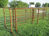 4 Heavy duty portable cattle panels, 24' long x 70
