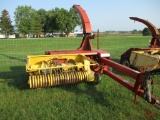New Holland 790 chopper, hay head, control box