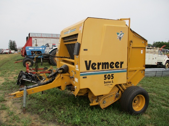 Vermeer 505 series L, round baler, control box