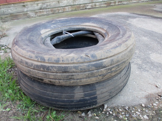 (2) 7.60-15SL tires