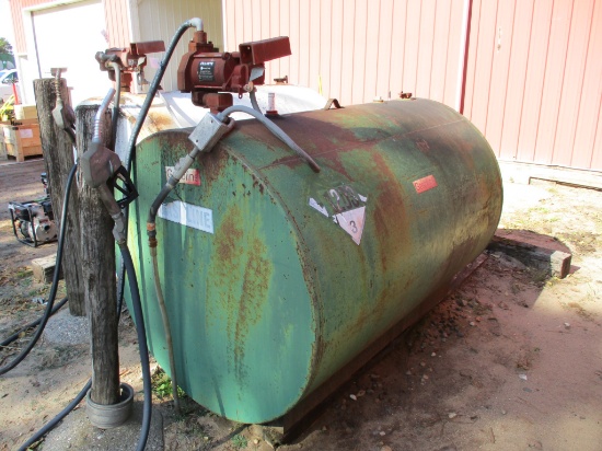 500 Gallon fuel barrel W/elect pump