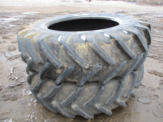 2 Michelin 520/85R 42 tires, SELLS 2 X $