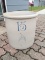 FIFTEEN GALLON BIRCHLEAF CROCK , NO OVAL, EXCELLENT CONDITION