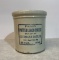 FANCY ADVERTISING POTTED LUNCH CHEESE CROCK WITH ORGINAL LID, FROM GUTTMANN
