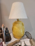 LAMP, PASTEL YELLOW, REISS BOOK PG 1, EXCELLENT CONDITION