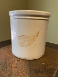 ONE GALLON WING CROCK, SIDE CRACK
