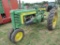 John Deere B, not running, has been stored inside for several years, from local estate