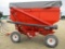 Kilbros 300 gravity wagon, double compartment, Hyd brush auger