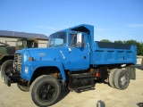 1991 Ford L8000 single axle dump truck, 67,609 Act miles, Ford Dsl  eng. 7 sp. air braked, runs &