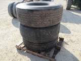 (3) 425/65 22.5 tires, SELLS 3 X $
