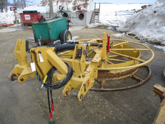 2021 Bazooka Farmstar Mod HH1012, 3pt. Hyd hose humper, 8" to 10", SN#21030317