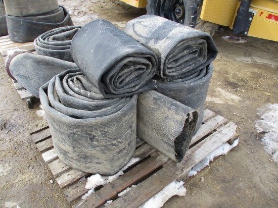 Pallet of 10" feeder hose