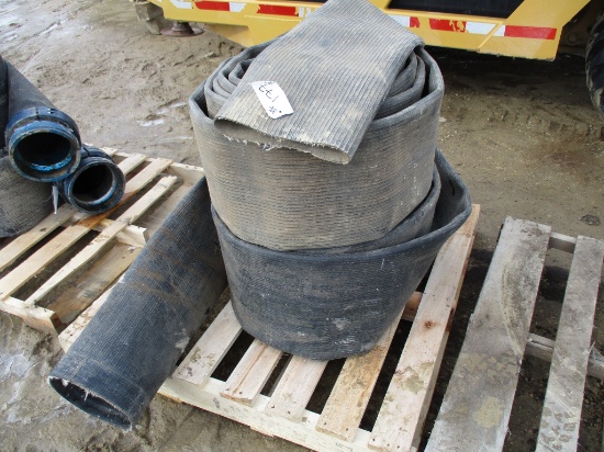 Pallet of 8" feeder hose
