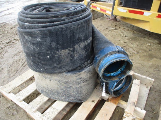 Pallet of 8" feeder hose