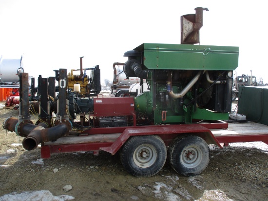 2017 Pivot Power booster pump, JD 13.5L, 550 HP, tier 3 engine, 3,606 Hrs. Cornell pump Mod