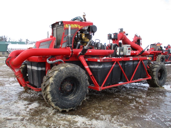 2018 Nuhn Lagoon crawler boat Mod 0786, 1,446 1 owner Hrs. belly pack, Cat 7.1 Liter Eng. Hyd clutch