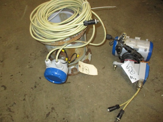2013 Krohne 6" magnetic IFS4000 flow tube & Krohne IFC090 read out meter head, 30' cable