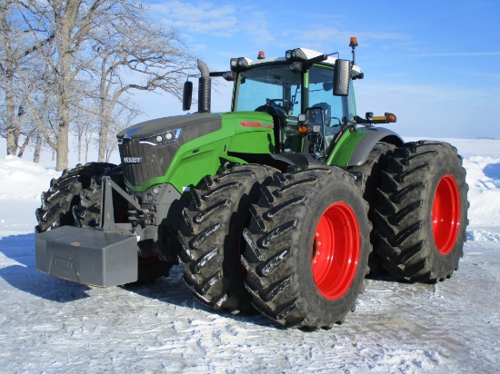 2021 Fendt 1050 Vario MFWD, 857 Act one owner Hrs. left hand reverser, joy stick, 34 MPH, Wasp
