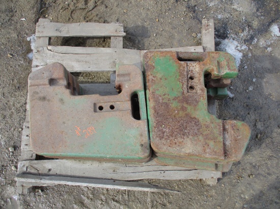 10 John Deere tractor weights, SELLS 10 X $