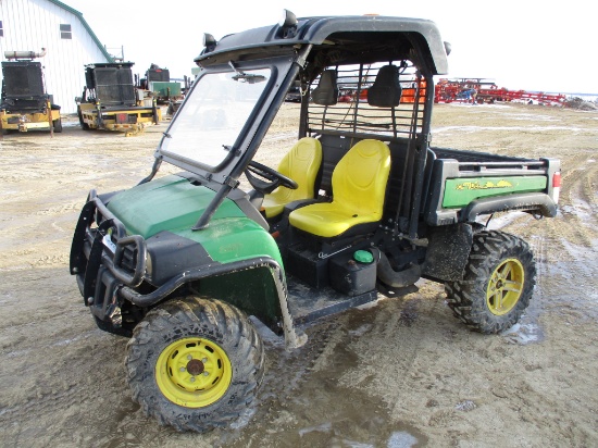 2011 John Deere 855D Dsl. Gator, 4X4, 2,071 Hrs. windshield, roof, SN#DSVBM0410047121914