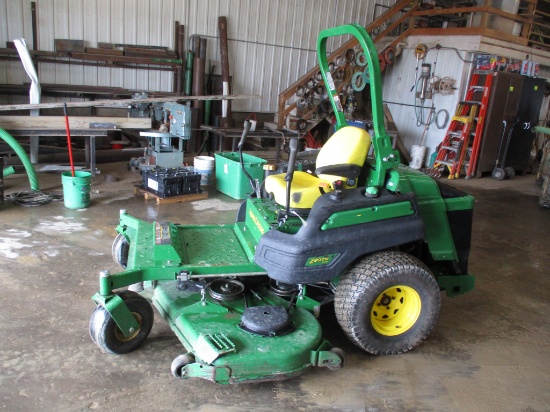 2016 John Deere Z997R Dsl Zero turn mower, 424 Hrs. showing, 72" 7 Iron deck, SN#1TCZ997RTGD0Z0420