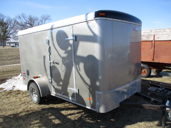 2013 American Hauler 6' x 12' enclosed trailer, side door