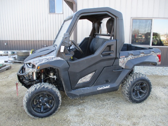 2017 Cub Cadet Challenger 750 EPS, 4x4, 2,292 miles, 244 Hrs. showing, winch, Frt. & rear