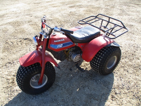 Honda 110, 3 wheeler ATV, ran last year, need carb cleaned & fresh gas