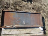New unused skid loader mounting plate
