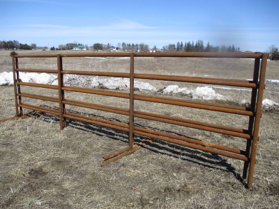 2 New portable cattle panels, 24' long, 6' tall, SELLS 2 X $