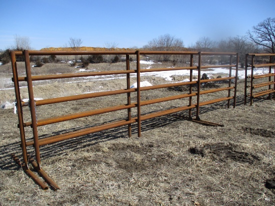 2 New portable cattle panels, 24' long, 6' tall SELLS 2 X $