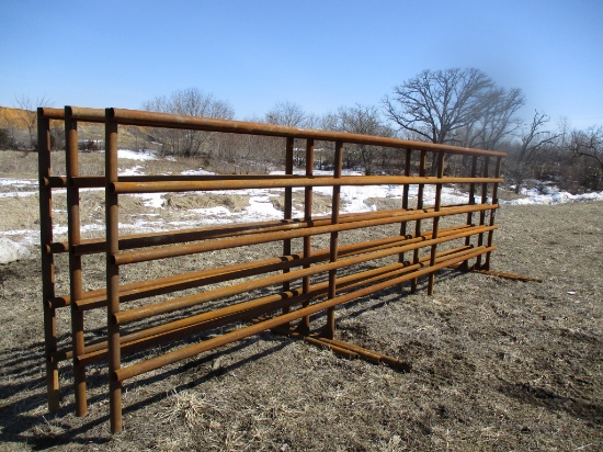 3 New portable cattle panels, 24' long, 6' tall SELLS 3 X $