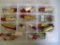 Assrt of lures, Heddon, South Bend, Woods, P&K, Burkey,