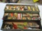 Tackle box filled w/misc lures & tackle