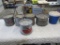 5 Metal & 1 Plastic minnow pails