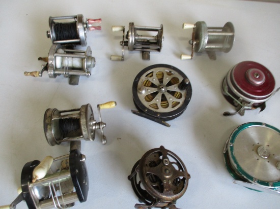 Assrt of reels, Ocean City, Simmons, JC Higgins, Shakespeare & others