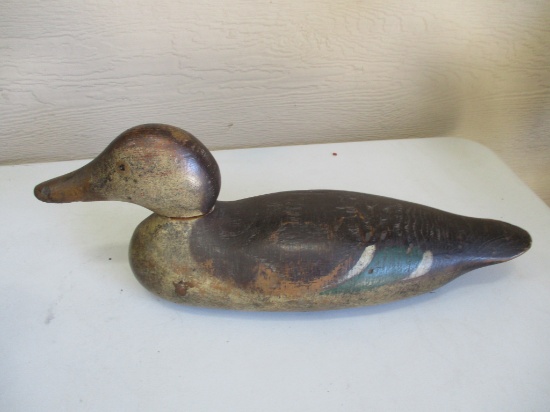 Mason painted eye Mallard decoy, original paint