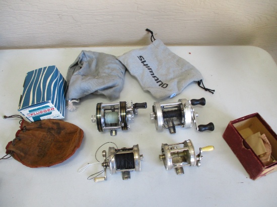 Assrt of reels, Tripart, Diawa