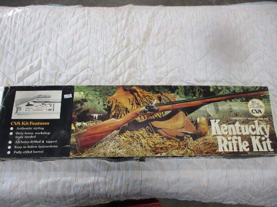 CVA Kentucky rifle kit, black powder rifle