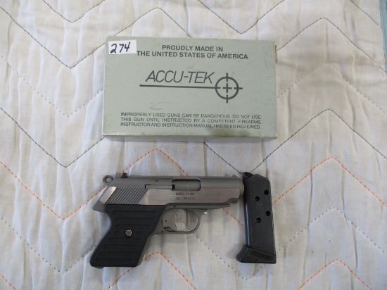 Accu-Tek, Model AT-380, 380 Auto w/box, SN#960800