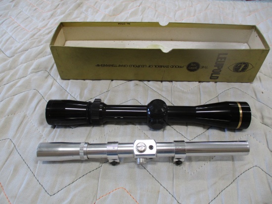 Leupold Vari-x-III 2.5 x 8 scope & no name scope