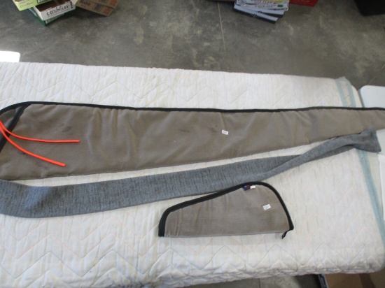 2 Long gun cases & handgun case
