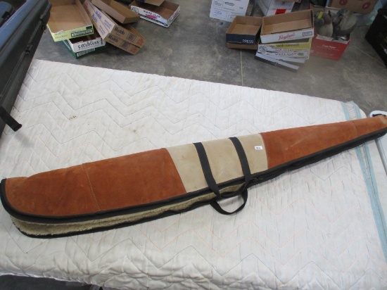 Leather gun case