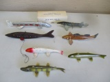 7 Spearing decoys