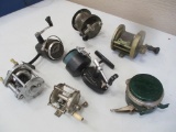 Assrt of reels, 4 Brothers, Twin Lakes, Mitchell, Gilmax