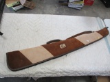 Leather gun case