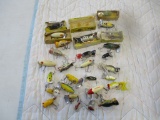 Approx 26 lures, Arbogast, jitter bugs, hula poppers