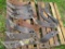 10 Chisel plow knifes & 2 other shanks