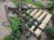Hyd auger for combine hopper