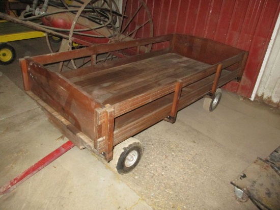Custom made hay wagon